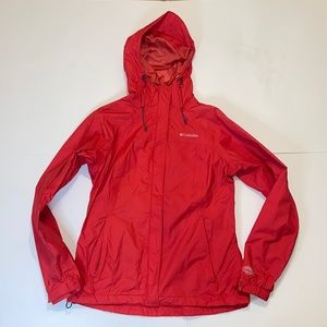 Red Columbia jacket